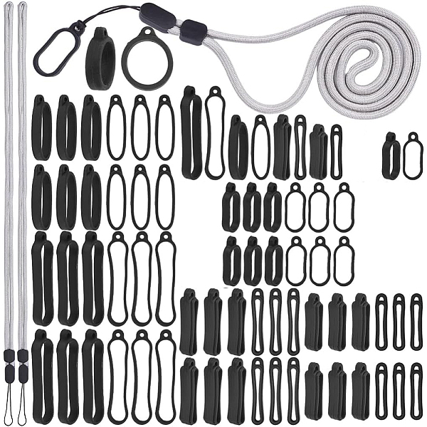Kit de fabrication de stylet électronique et de briquet en silicone avec support ovale et cordon de cou