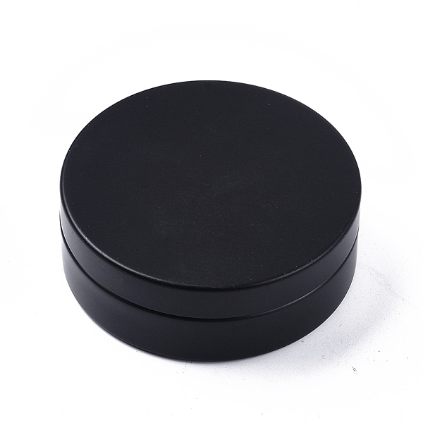 

PandaHall Round Aluminium Tin Cans, Aluminium Jar, Storage Containers for Cosmetic, Candles, Candies, with Slip-on Lids, Gunmetal, 8x2.8cm...