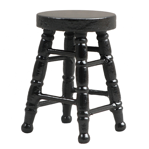 Wood Bar Chair Miniature Ornaments