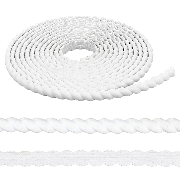 

PandaHall PVC Molding Trim, Ceiling Molding, Wall Trim for Furniture, Door, Wardrobe, Home Decor, White, 15x7mm Plastic White