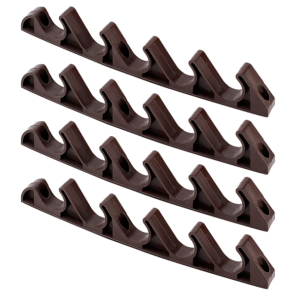 

PandaHall AHANDMAKER 4 Pcs Adjustment Brackets for Chaise, 5 Position Back Support Adjuster for Outdoor Patio Lounge, Plastic Hook Hangers...