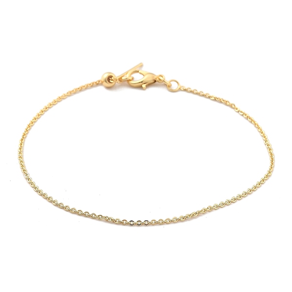 Stainless Steel Cable Chain Bracelets for Men Women