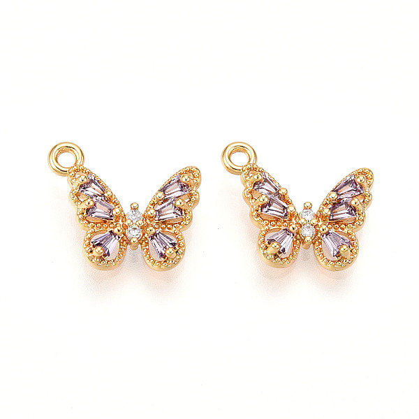 Brass Micro Pave Cu… - image