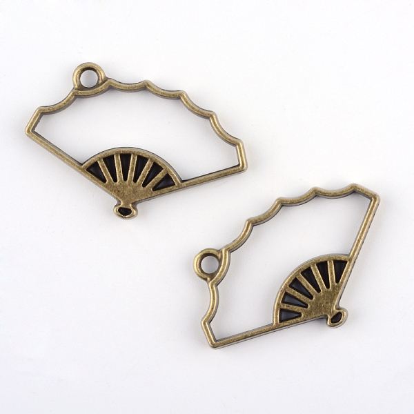 

PandaHall Rack Plating Alloy Fan Open Back Bezel Pendants, For DIY UV Resin, Epoxy Resin, Pressed Flower Jewelry, Cadmium Free & Nickel Free...