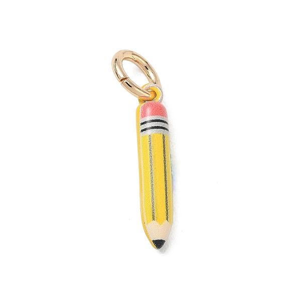 Spray Painted Brass Pendants
