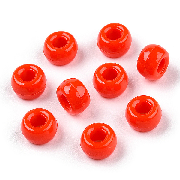 Opaque Plastic Beads - image