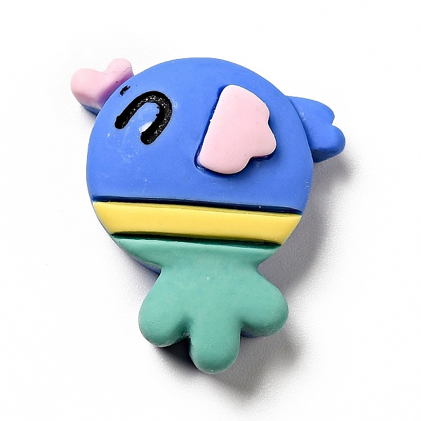 

PandaHall Cartoon Animal Opaque Resin Cabochons, Royal Blue, Bird, 24x20.5x9mm Resin Bird Blue