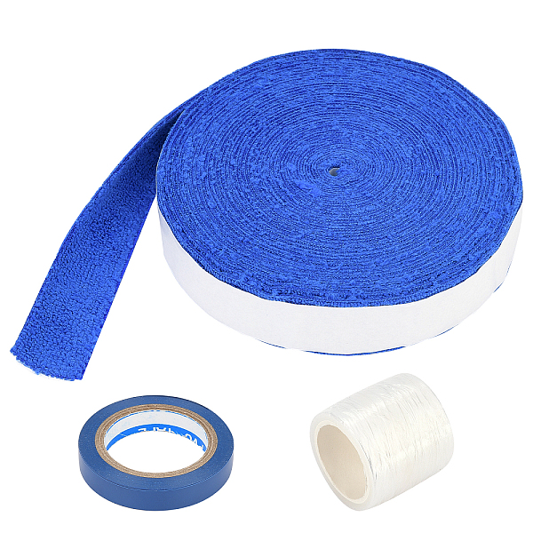 

PandaHall AHADERMAKER 3 Rolls 3 Style Plastic Racket Hand Glue Base Film, with Adhesive Back, Mixed Color, 10~34x0.1mm, 1roll/style Plastic..., Multicolor