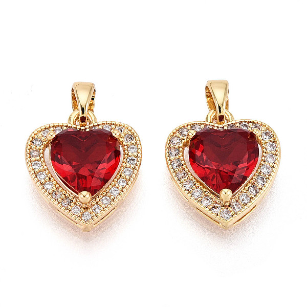 真鍮の舗装キュービックジルコニアペンダント