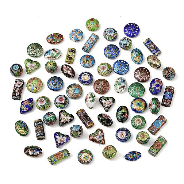 Perline di cloisonne fatto a mano-image-CLB-Z001-10G-it