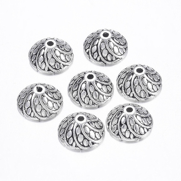 

PandaHall Tibetan Style Bead Caps, Cone, Lead Free and Cadmium Free, Antique Silver, 11x5mm, Hole: 1mm Alloy