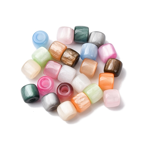Undurchsichtiges Harz mit Glitzerpulver European Beads