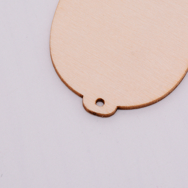 

PandaHall Unfinished Blank Wood Pendants, for DIY Jewelry Making, Leaf, BurlyWood, 59.5x40x2.5mm, Hole: 2mm Wood Leaf Orange