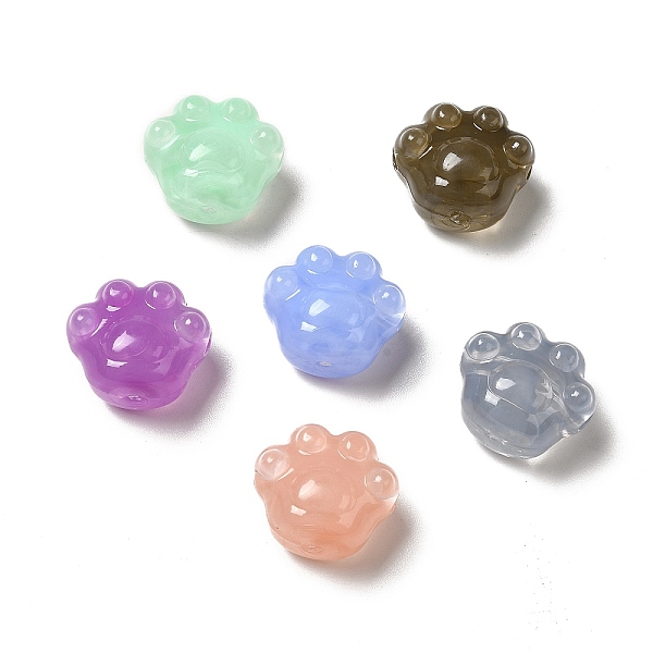 

PandaHall Opaque Acrylic Beads, Claw, Mixed Color, 16x18.5x13mm, Hole: 2.5mm Acrylic Dog Multicolor