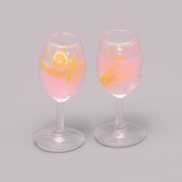 

PandaHall Resin Miniature Mini Dollhouse Goblet Simulation Food, for Dollhouse Props Decoration Accessories, Pink, 29.5x14mm Resin Others...