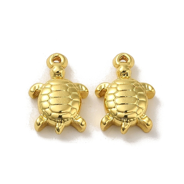 

PandaHall 304 Stainless Steel Pendants, Tortoise Charm, Real 18K Gold Plated, 15.5x10.5x4mm, Hole: 0.7mm 304 Stainless Steel Tortoise