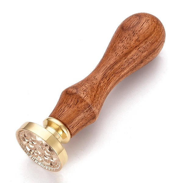 

PandaHall Brass Wax Sealing Stamp, with Rosewood Handle for Post Decoration DIY Card Making, Twelve Constellations, Scorpio, 89.5x25.5mm...