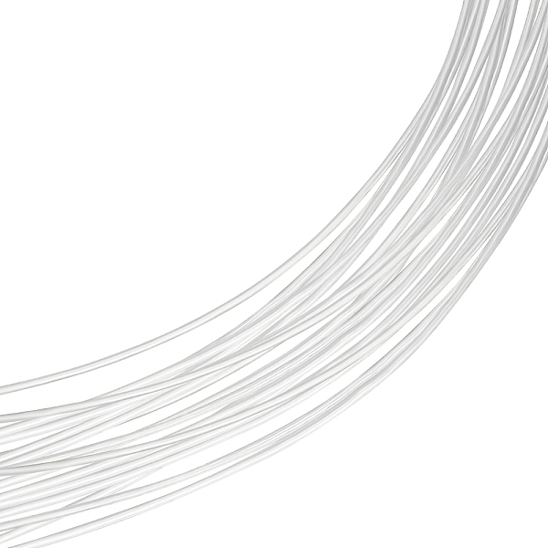 

PandaHall Beebeecraft 925 Sterling Silver Wire, Round, with Suede Fabric Square Silver Polishing Cloth, Silver, 24 Gauge, 0.5mm, about 3.28...