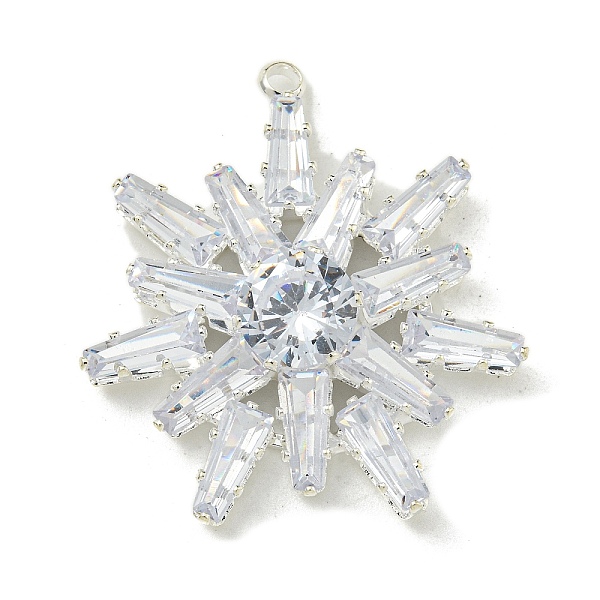 Brass Rhinestone Pe… - image