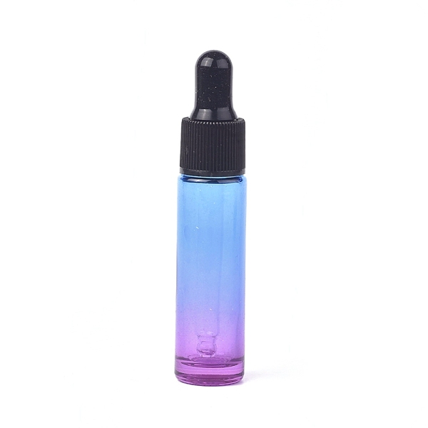 

PandaHall Two Tone Glass Dropper Bottles, with Glass Droppers and Black Cap, Empty Refillable Bottle, Colorful, 9.35cm, Capacity: 10ml Glass...
