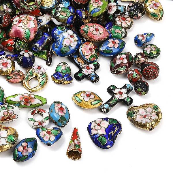 Perline di cloisonne fatto a mano-image-CLB-Q002-12A-it