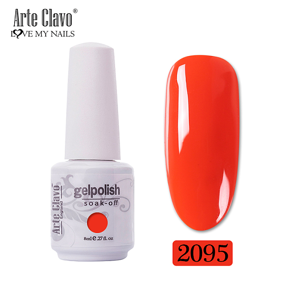 

PandaHall 8ml Special Nail Gel, for Nail Art Stamping Print, Varnish Manicure Starter Kit, Orange Red, Bottle: 25x66mm Resin Red