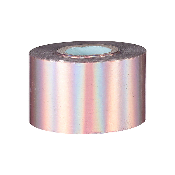 Autocollants brillants d'autocollant d'ongle de feuille de transfert de laser