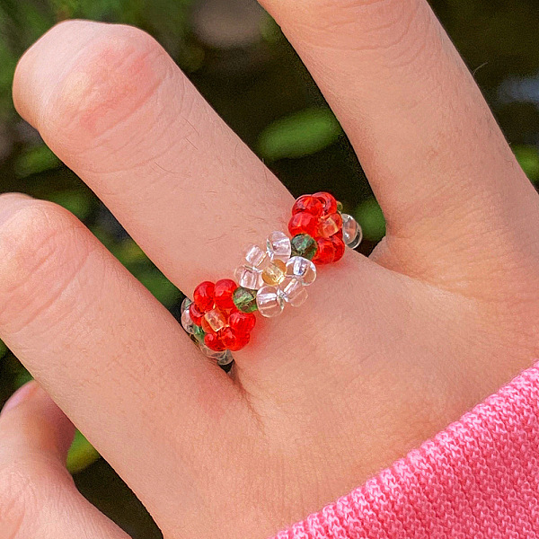 Glass Beaded Stretc… - image