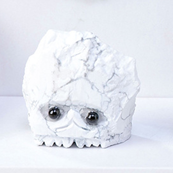 Natural Howlite Scu… - image