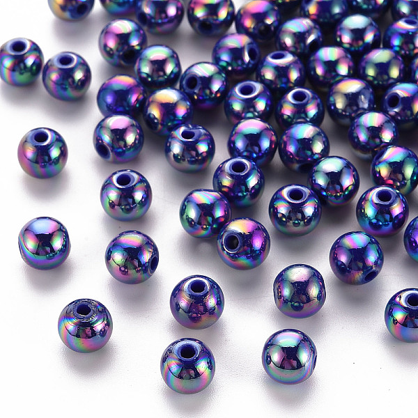 Opaque Acrylic Beads - image