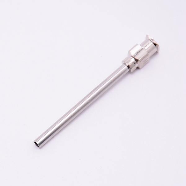 

PandaHall Stianless Steel Dispensing Needles, Stainless Steel Color, 50x6x6mm, Pin: 3mm, Hole: 2mm and 4mm Stainless Steel