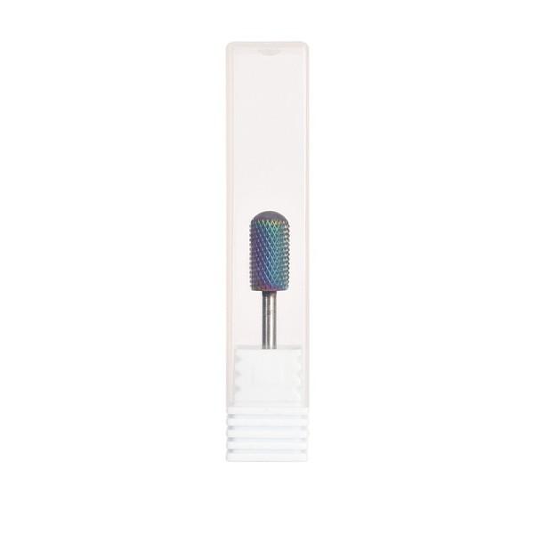 

PandaHall Tungsten Steel Alloy Grinding Head, Nail Drill Bit, Electric Manicure Machine Accessories, Rainbow Color, 48x6.5mm Alloy