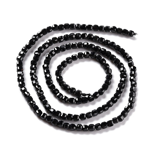 Natural Black Quartz Beads Strands