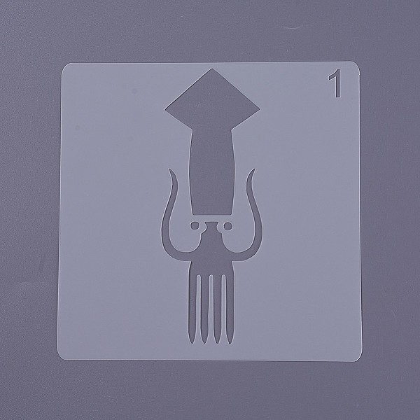 

PandaHall Kids Cartoon Plastic Hollow Drawing Stencil, Reusable Drawing Template For Kids DIY Scrapbooking, School Projects, White...