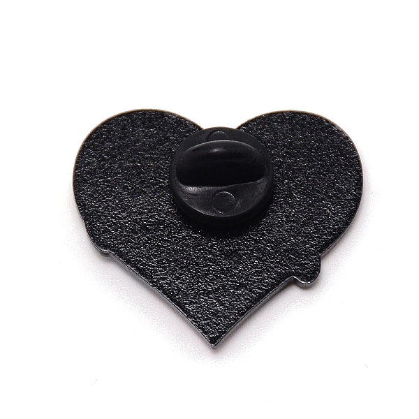 

PandaHall Alloy Enamel Brooches, Enamel Pin, with Rubber Clutches, Heart with Embrace, Colorful, 27x30.5x11mm Alloy+Enamel
