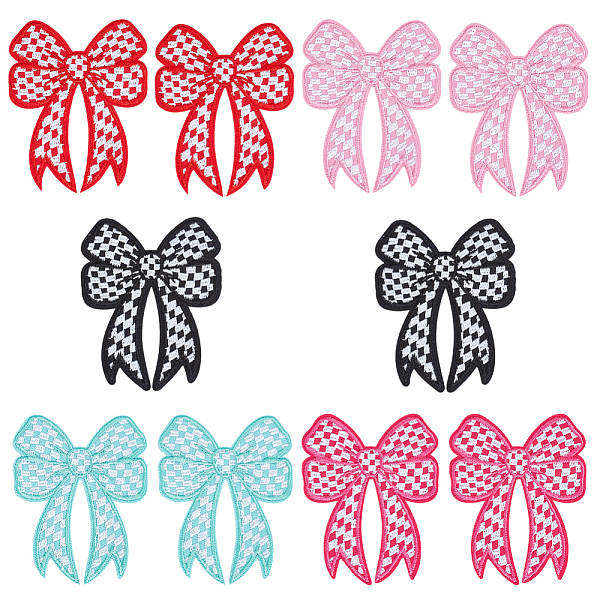 機械刺繍布地手縫い/アイロンワッペン
