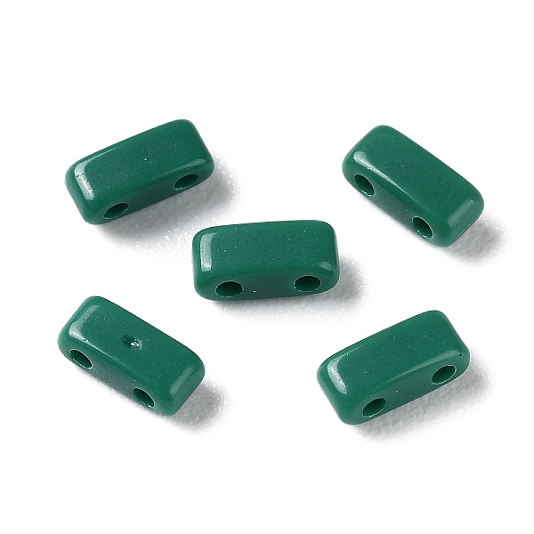 

PandaHall Opaque Acrylic Slide Charms, Rectangle, Medium Sea Green, 2.3x5.2x2mm, Hole: 0.8mm Acrylic Rectangle