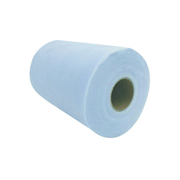 

PandaHall Deco Mesh Ribbons, Tulle Fabric, Tulle Roll Spool Fabric For Skirt Making, Alice Blue, 6 inch(15cm), about 100yards/roll...