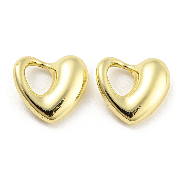 

PandaHall Alloy Pendants, Heart, Golden, 16x17x5mm, Hole: 6.5x7mm Alloy Heart