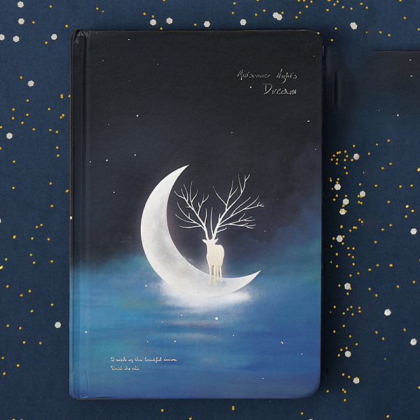 

PandaHall A5 Luminous Paper Notebooks, Rectangle Glow in the Dark Notebook, with Color Printing Inner Page & Rope Bookmarks, for Diary...