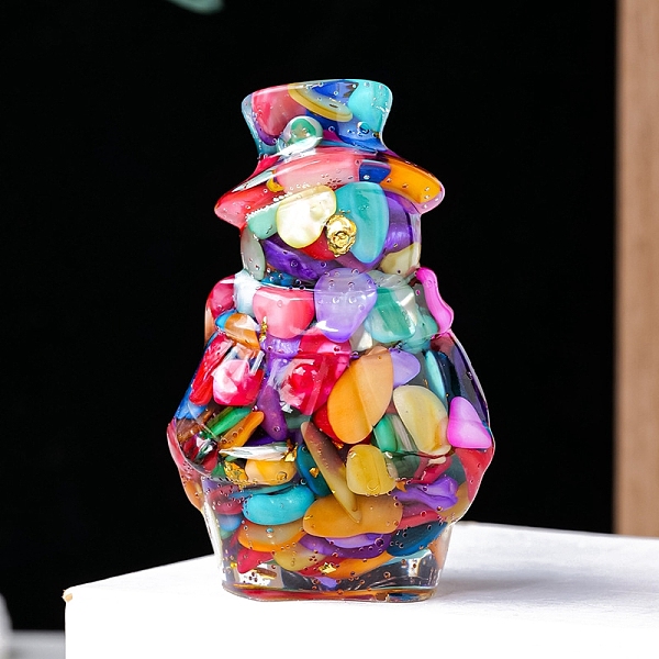 Resin Snowman Displ… - image