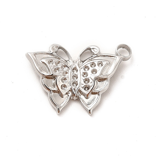 

PandaHall 304 Stainless Steel Pendant Rhinestone Settings, Butterfly, Stainless Steel Color, Fit For 0.8mm Rhinestone, 13.5x20x3mm, Hole...