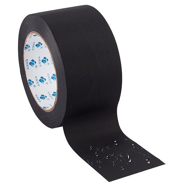 

PandaHall 40 Yards/roll Nylon Waterproof Repair Adhesive Tape, 2.36" Wide Black Oxford Cloth Repair Patch Tape Sticker Self Adhesive Nylon...
