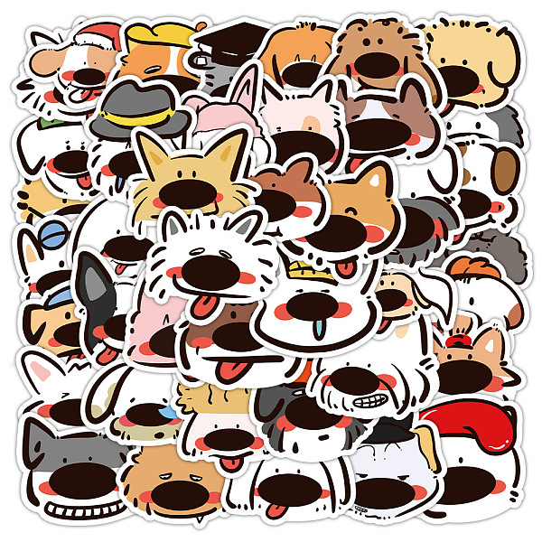 PandaHall Waterproof Sticker Labels, Self Adhesive Stickers, for Water Bottles, Laptop, Luggage, Cup Computer, Mobile Phone, Skateboard...