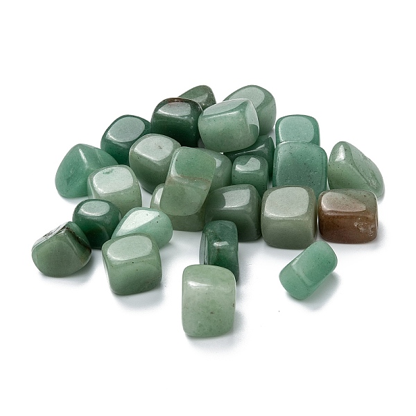 

PandaHall Natural Green Aventurine Beads, No Hole, Nuggets, Tumbled Stone, Healing Stones for 7 Chakras Balancing, Crystal Therapy...