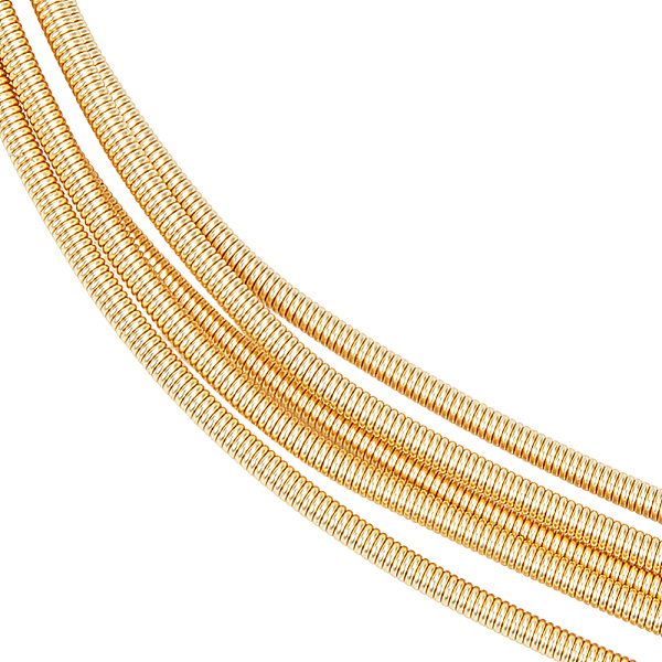 

PandaHall Beebeecraft 1 Box 5Pcs 2M French Gimp Wire 18K Gold Plated Brass French Bullion Wire for Jewellery Making (1.6mm) Copper Round