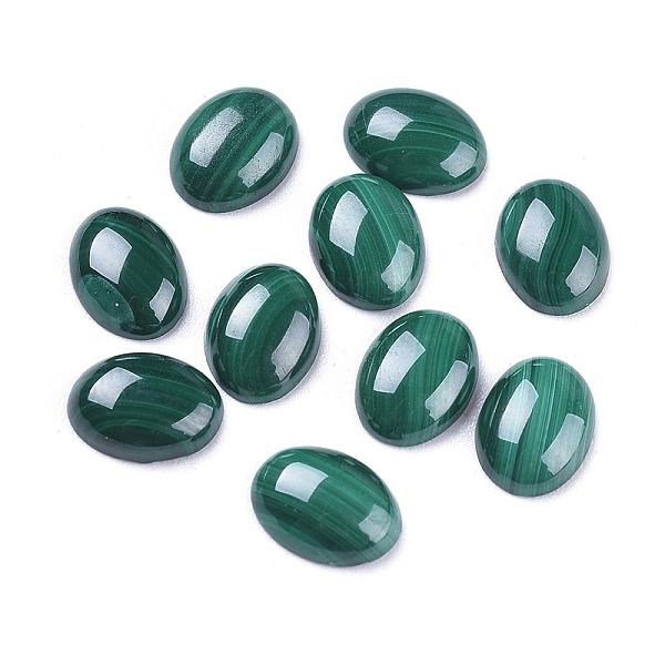 

PandaHall Natural Malachite Cabochons, Oval, 8x6x2mm Malachite Oval