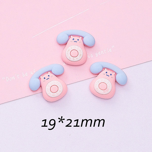 

PandaHall Opaque Resin Cabochons, Phone, Pink, 19x21mm Resin Furniture & Appliances Pink