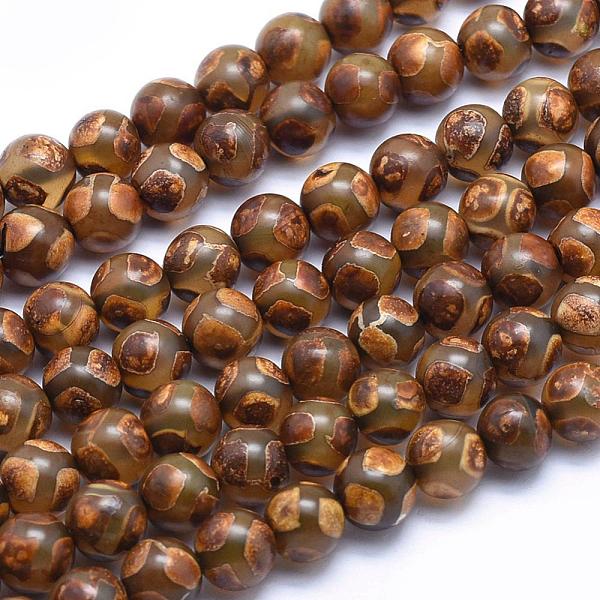 

PandaHall Natural Agate Beads Strands, Dyed, Round, 8mm, Hole: 1mm, about 48pcs/strand, 14.7 inch(37.5cm) Natural Agate Round