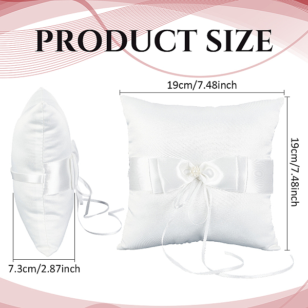 Satin Ring Pillow Cushion Bearer